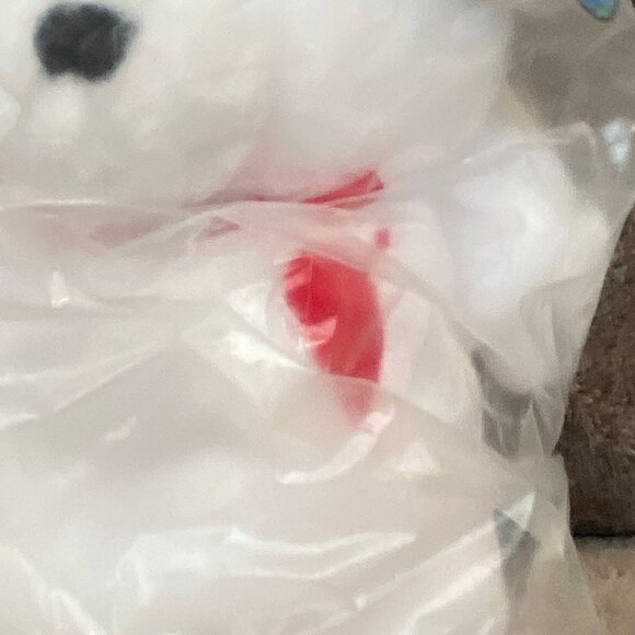 VAL & TYNE BEARS Valentine Planet Plush Beanie Sally Winey Mint in Sealed Bags - Picture 3 of 7